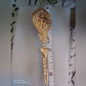 Elegant Gold and Silver Hair Accessory